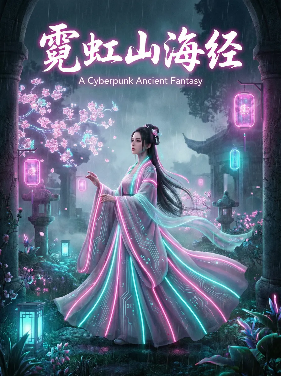 丰满少妇啪啪呻吟69XX 古风奇缘短剧 - 霓虹山海经海报